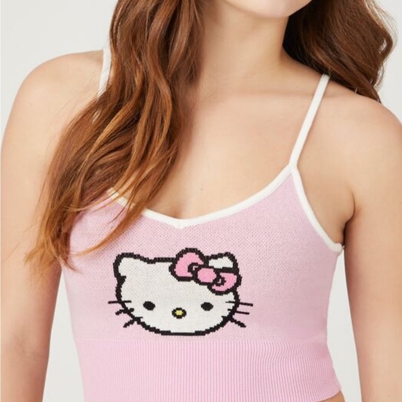 Hello Kitty Friends X Forever 21 Hello Kitty Sweater Knit Cami - Picture 7 of 8